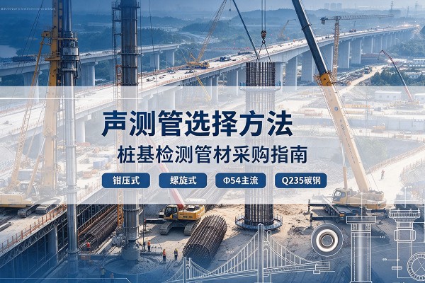 贡嘎声测管选型标准