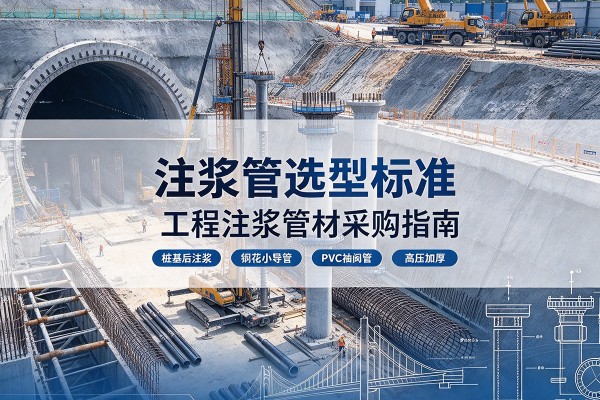 贡嘎注浆管选型标准